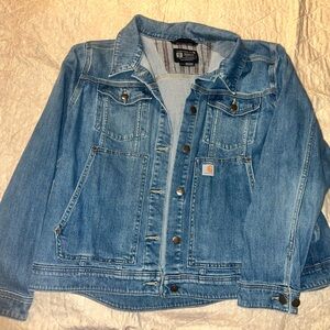 Carhartt Blue Denim Jacket